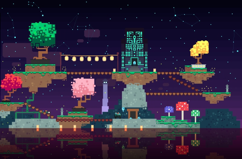 Fez, pixel art, 1080P, pixels, video games
