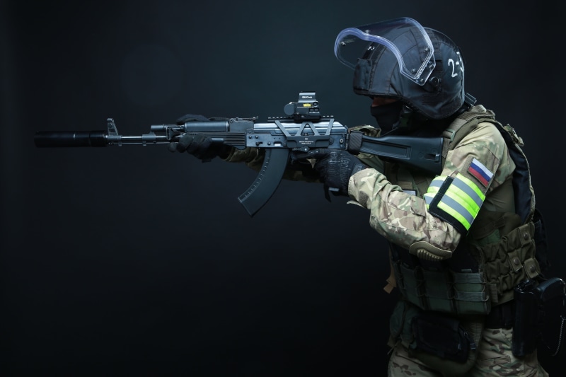 SPC, 5K, FSB, The Archangel, AK103, Machine, Defender, LSS-2ДТМ, weapons, Helikon-Tex, SK Archangel, ROSN, Special forces, Army