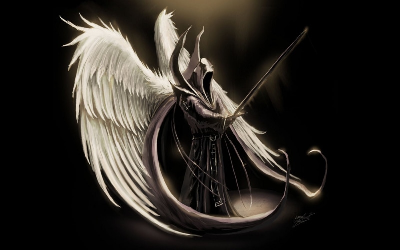 wings, 1080P, x, swords, art, tyrael, abstract, fantasy, angels, hd, archangel