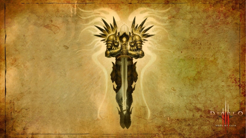 Tyrael, video games, Blizzard Entertainment, Diablo III, Diablo, 1080P