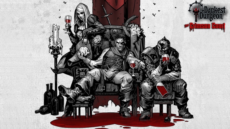 1080P, Darkest Dungeon, video games, Darkest Dungeon The Crimson Court, DLC