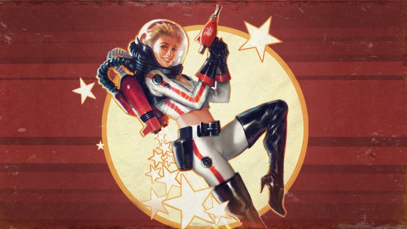 DLC, Art, Fallout 4: Nuka-World, Girl, Look, Nuka-World, Bethesda Game Studios, Bethesda Softworks, The Art of Fallout 4, 1080P, Bethesda, Fallout 4
