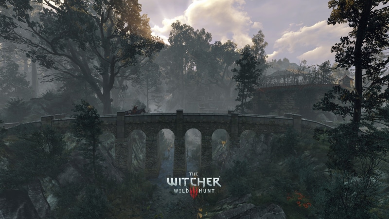 city, water, connection, building exterior, The Witcher 3: Wild Hunt, architecture, transportation, Geralt, 8K, The Witcher 3 Wild Hunt - Hearts of Stone