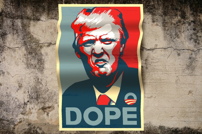 sign, celebration, patriotism, communication, america, usa, hate, 2016, human representation, western script, republican, wall - building feature, trump