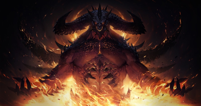 diablo 4, Diablo 3: Reaper of Souls, 4K, Diablo 2, Diablo Immortal, Diablo, diablo iv