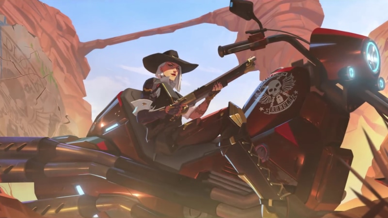 Overwatch, Video Game, 1080P, Ashe (Overwatch)