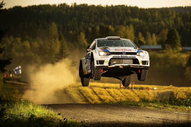 1080P, Finland, speed, day, Dust, motion, road, sport, Volkswagen, tree, Rally, transportation, nature, off-road vehicle, car, mode of transportation