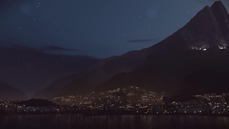 karnaca, city, astronomy, sky, space, mountain peak, Dishonored, scenics - nature, waterfront, night, nature, building exterior, untitled, landscape, beauty in nature