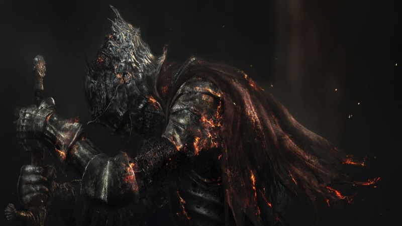 video games, Midevil, Fighting, Knights, Gothic, sword, Dark Souls, castle, fire, Dark Souls III, 1080P, Dark
