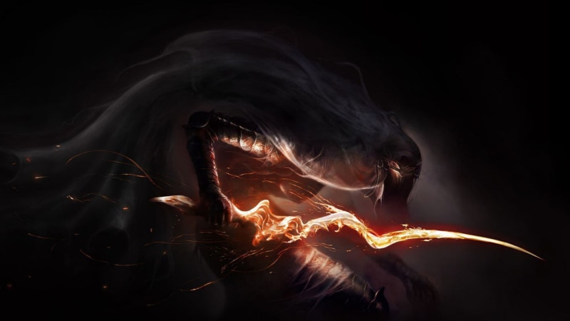1080P, Dark, sword, fire, Gothic, video games, Fighting, landscape, Knights, castle, Dark Souls III, Midevil