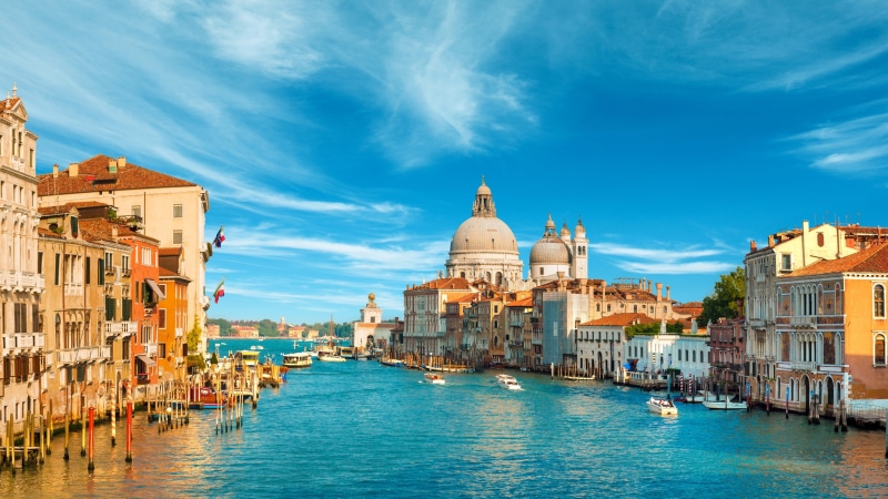 4K, Venice, 4K, Grand Canal, Italy