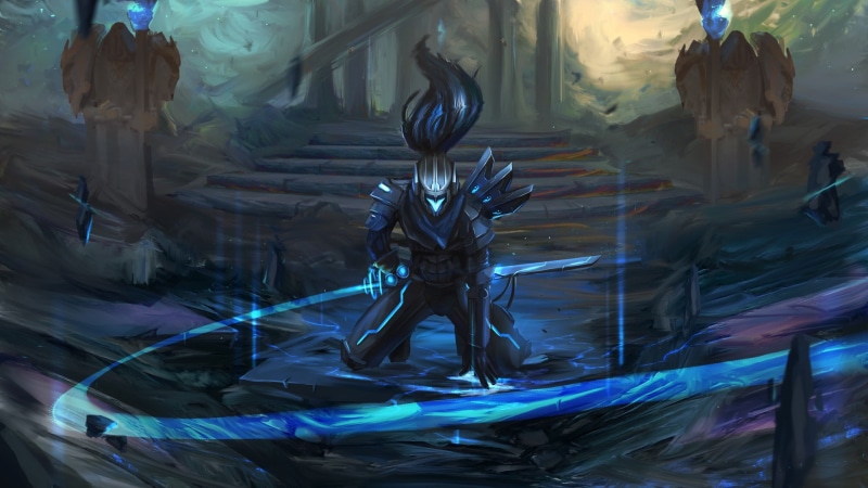 fantasy art, Yasuo (League of Legends), League of Legends, 1080P, Project Skins