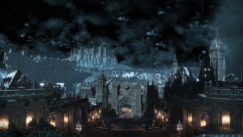video games, 4K, Dark Souls III, Irithyll, Dark Souls