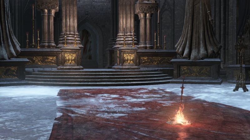dark fantasy, church, 1080P, Irithyll of the Boreal Valley, video games, Dark Souls III, Dark Souls, Pontiff Sulyvahn, dark souls 3, bonfire