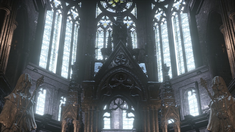 Pontiff Sulyvahn, video games, bonfire, dark souls 3, dark fantasy, church, 1080P, Dark Souls III, Dark Souls, Irithyll of the Boreal Valley