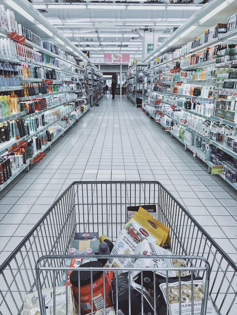 warehouse, shopping, commerce, 4K, large group of objects, business, indoors, item, market, no people, variation, cart, grocery, stall, shelves, store