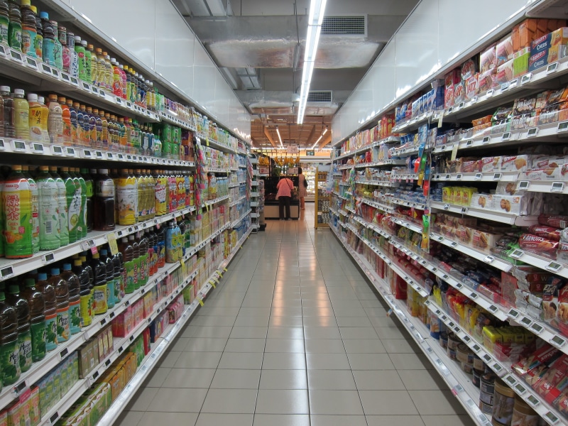 retail, adult, business, store, large group of objects, men, mid adult, grocery, indoors, tiled floor, flooring, inside, decisions, choice, abundance, order