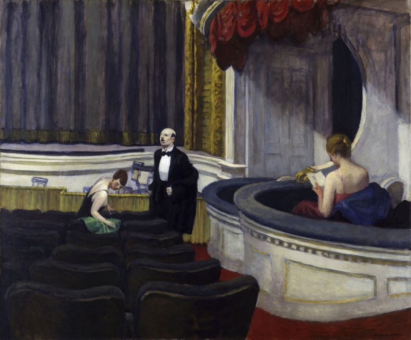 1080P, Two on the Aisle, Edward Hopper, 1927