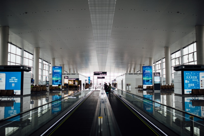 outdoors, architecture, desk, file, built structure, furniture, room, illuminated, technology, airfield, 5K, black, lobby, the way forward, garden, direction