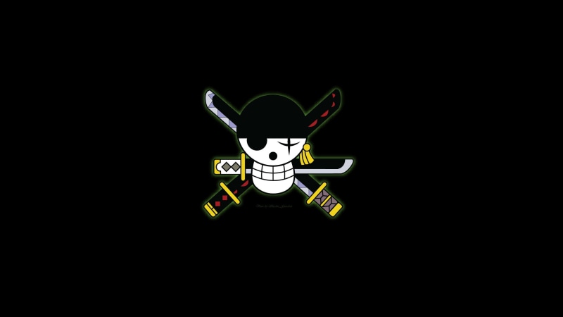 2K, representation, black background, x, no people, piece, px, still life, zoro, copy space, dark, studio shot, indoors, art, creativity, Roronoa Zoro