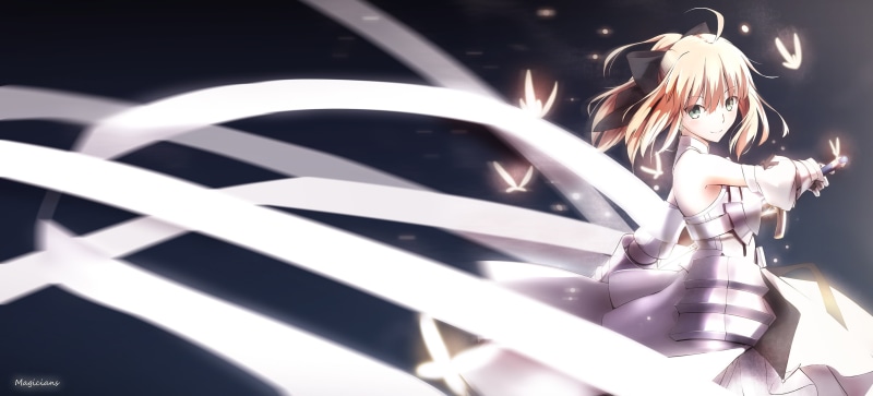 shadow, hair, sword, character, Fate Series, anime girls, armor, fashion, beautiful woman, glasses, anime, luxury, young women, arts culture and entertainment