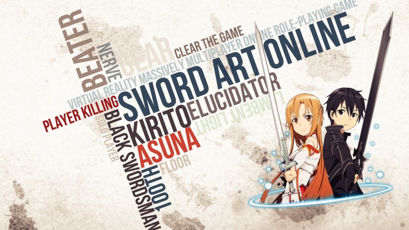 mode of transportation, Sword Art Online, creativity, human representation, art and craft, nature, backgrounds, anime, architecture, representation, art