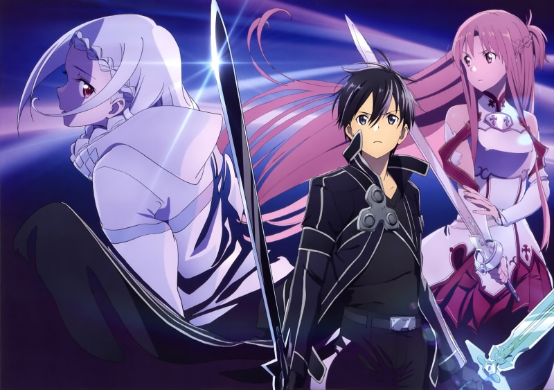 Kazuto Kirigaya, 2K, Sword Art Online Movie: Ordinal Scale, Yuna Shigemura, Sword Art Online, Asuna Yuuki