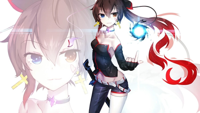 human representation, anime girls, casual clothing, leisure activity, lifestyles, one person, young women, digital composite, representation, standing