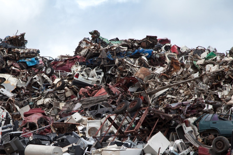 ruined, heap, metal, pile, obsolete, junk, large group of objects, dirty, demolished, rusty, recycling center, scrap yard, trash, iron, recycling, crushed