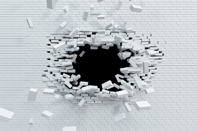 white, large group of objects, explosion, shape, wall - building feature, chaos, ideas, design, backgrounds, still life, brick, construction Industry, wall