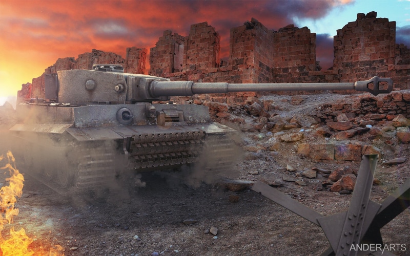 building exterior, damaged, architecture, weapon, gun, wot, no people, abandoned, history, ruined, machinery, metal, smoke - physical structure, cloud - sky