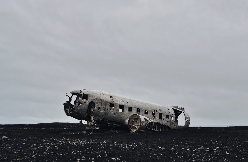 wandering, 4K, outdoor, air Vehicle, no People, misfortune, outdoors, old, wreck, europe, plane, airplane, nature, abandoned, wreckage, damaged, grayscale
