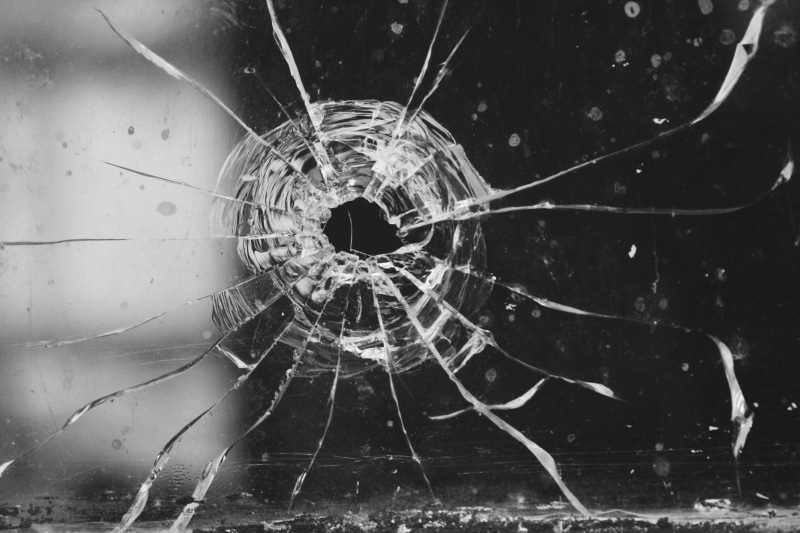 bullet, ruined, glass, shot, no people, pattern, breaking, dirty, windshield, hole, car, fragility, deterioration, demolished, bad condition, glass - material