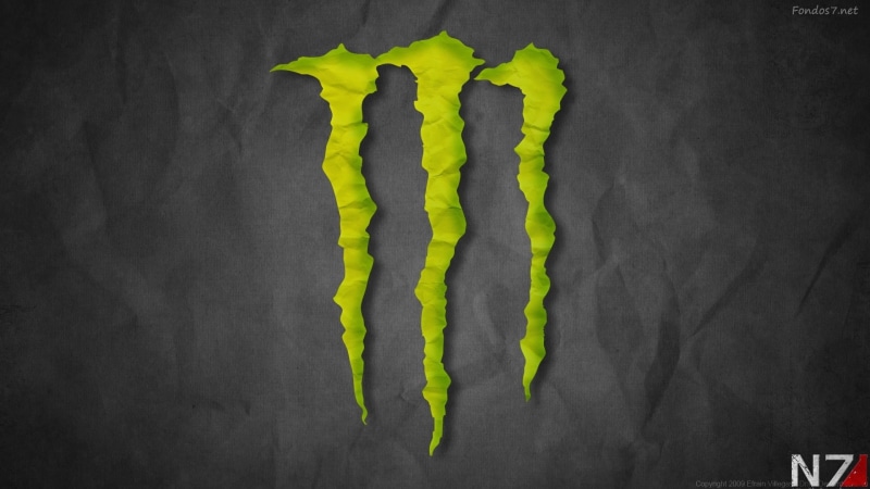 black background, nature, colored background, yellow, Monster Energy, indoors, creativity, no people, gray background, green color, close-up, 1080P, misfortune