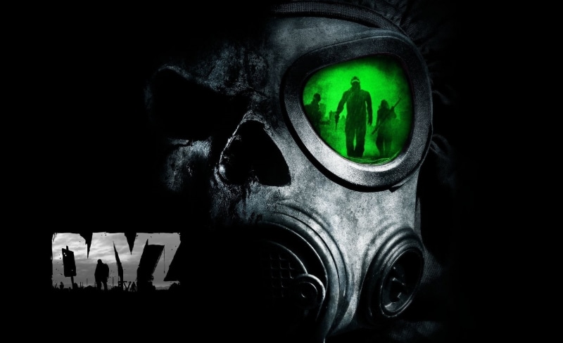 portrait, 1080P, environment, environmental issues, close-up, gas mask, pollution, sign, black background, Other Games, indoors, dayz, human body part