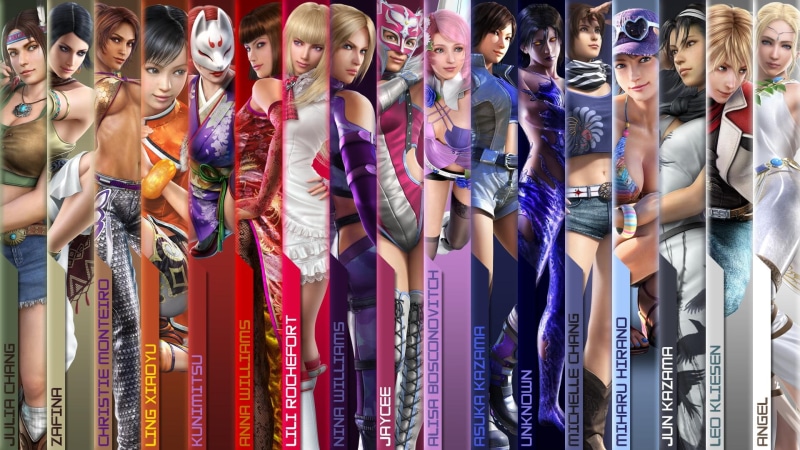 tekken, fighting, 1080P, girls, game, games