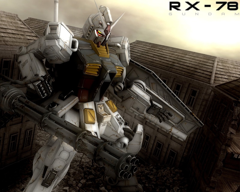 mode of transportation, GN-003 Gundam Kyrios, urban Scene, Gundam, construction Industry, land vehicle, nature, transportation, digital, architecture
