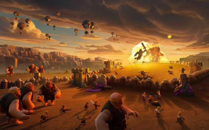 clash, Clash of Clans, Video Game, 1080P, clans