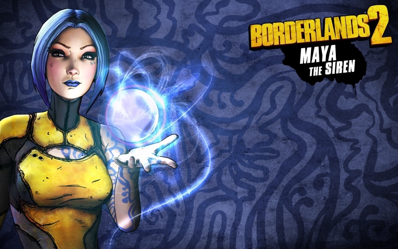 Borderlands 2 poster, 2K, borderlands, Borderlands 2 games, Maya
