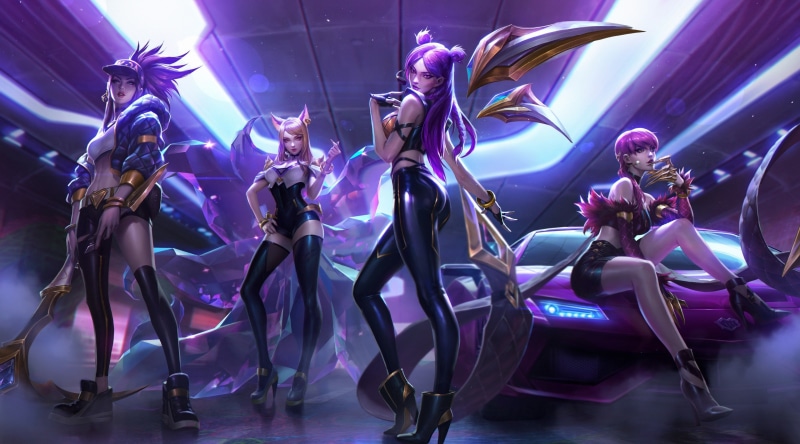sa, Other Games, Akali, KaiSa, kai, champions, Artwork, Ahri, Evelynn, league, legends, videogame, Fanart, 4K, Games