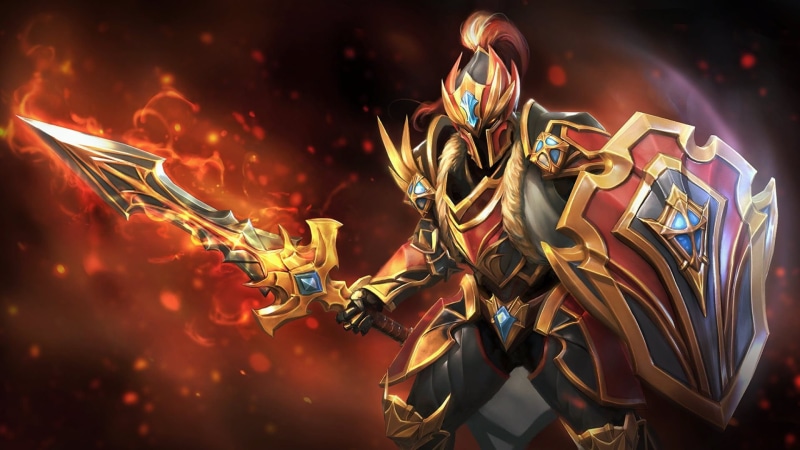 dragon, character, no people, close-up, 1080P, focus on foreground, legends, lighting equipment, new years eve, still life, Dragon Knight, hero, Dota 2