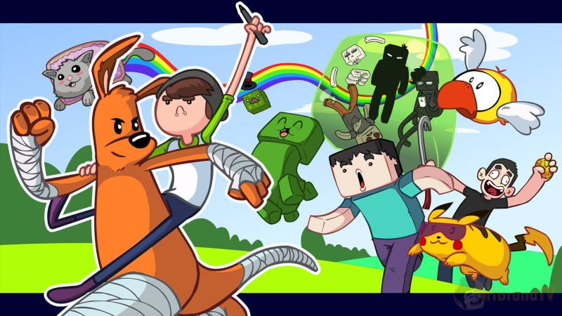 boys, adult, nature, human body part, group of people, sport, child, cloud - sky, childhood, teenager, Pokémon, cartoon, fun, celebration, animal wildlife
