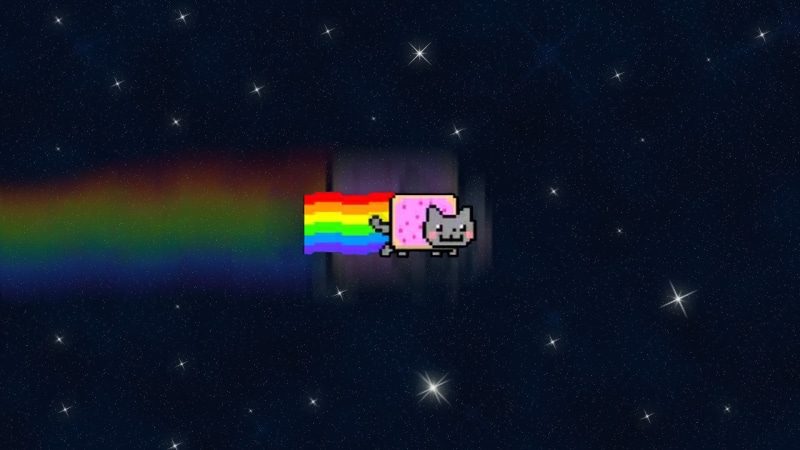 night, space, galaxy, communication, no people, astronomy, constellation, multi colored, star field, light - natural phenomenon, sky, star - space, cat