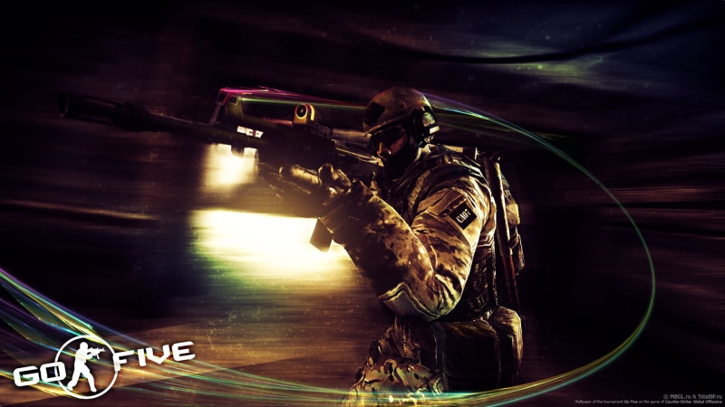 uniform, Counter-Strike Global Offensive, motion, gun, GO FIVE, armed forces, government, five, communication, digital, men, military, helmet, global, aggression