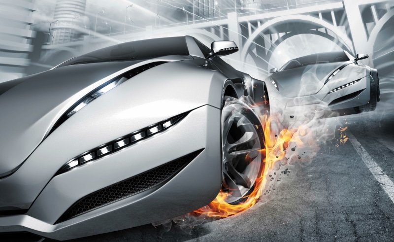  Racing, fire, close-up, flame, heat - temperature, digital, modern, Other Games, Video, Game, transportation, orange color, 2K, wheel, burning