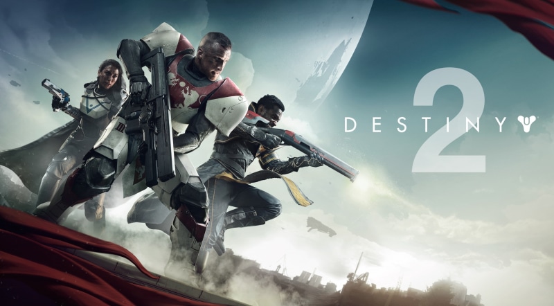 videogame, Shooter, Characters, activity, video, adult, 2017, men, Games, low angle view, sport, young men, 2K, mode of transportation, sky, nature, Destiny