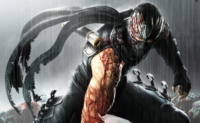 digital, lifestyles, day, swimming, ninja gaiden 3, ninja gaiden, indoors, Ninja, real people, water, 2012, shirtless, Other Games, Games, sport