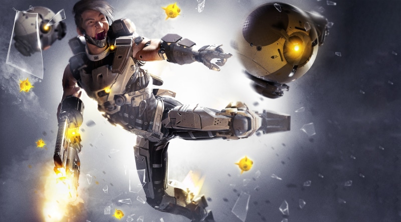 leisure activity, men, adventure, sport, real people, Characters, Space, motion, 2017, videogame, winter, adult, Other Games, Feng, holding, communication
