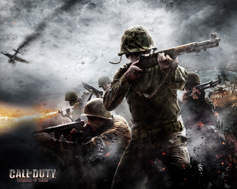 video games, call, duty, world, 720P, at, soldier, hd, war, cod
