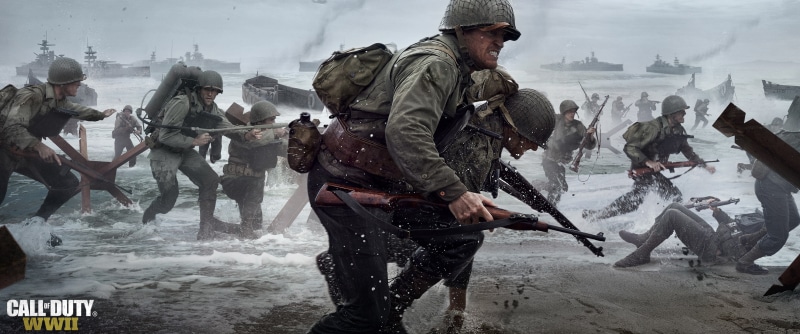 Call of Duty Word War II, World War II, video games, war, Call of Duty, 2K